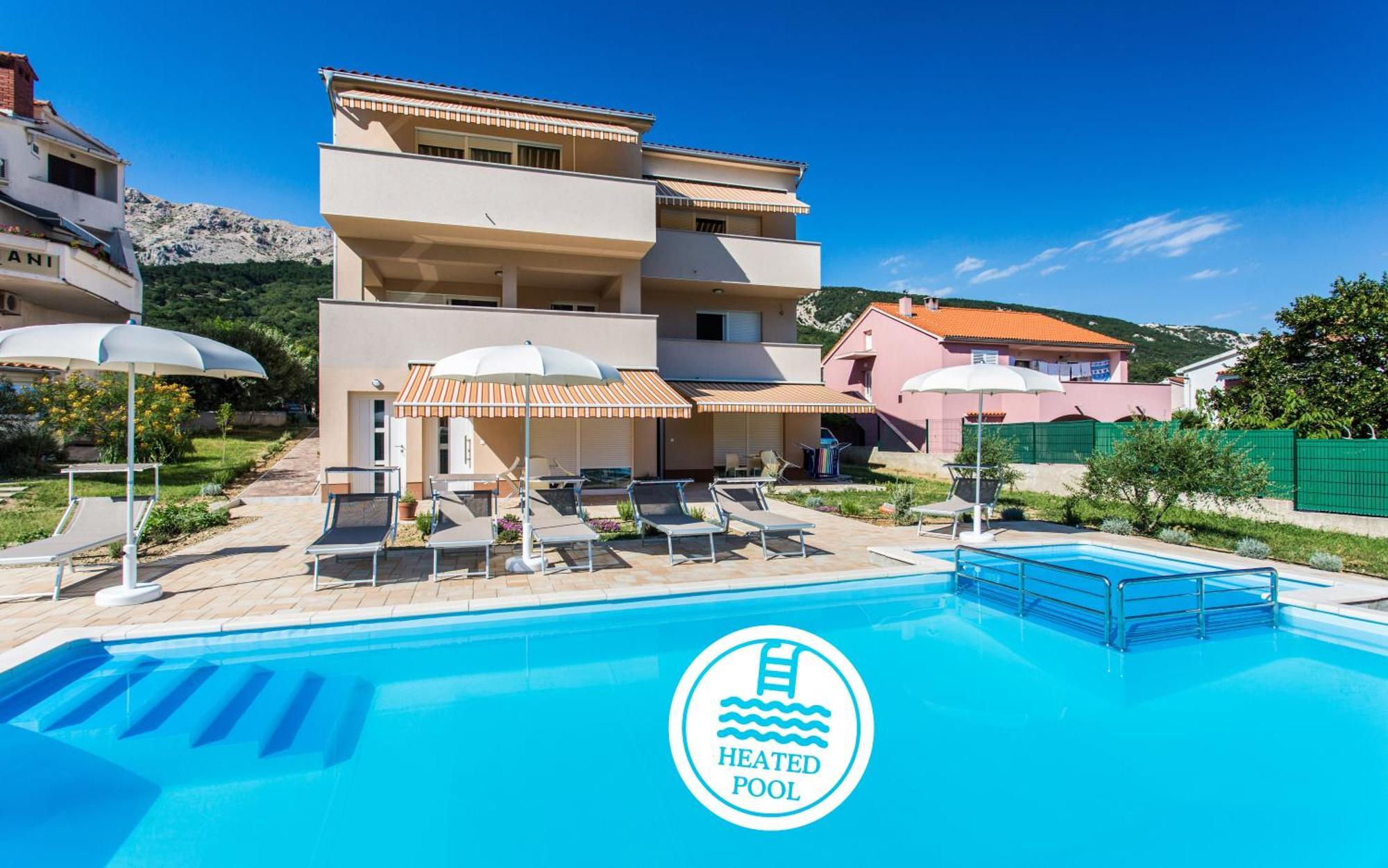Apartments Viktorija 2 Baška Dış mekan fotoğraf