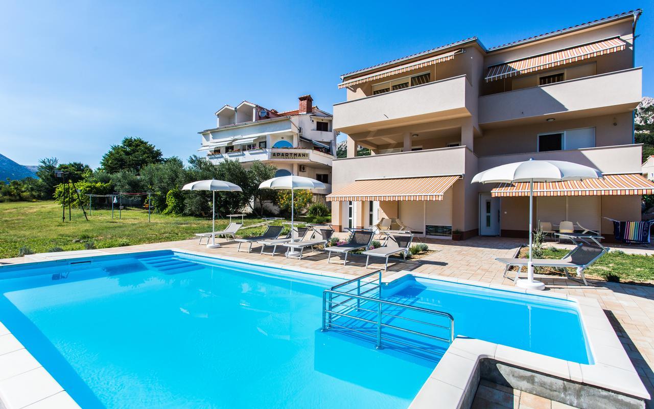 Apartments Viktorija 2 Baška Dış mekan fotoğraf